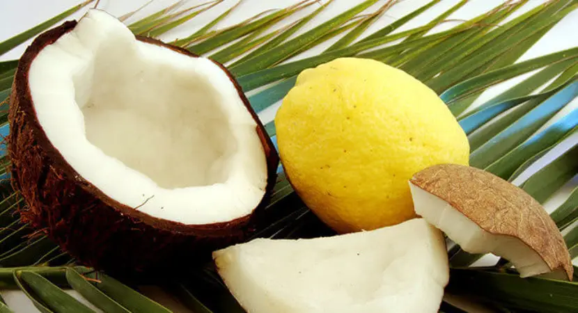 Белый Феникс Кокос лимон. Natural coconut